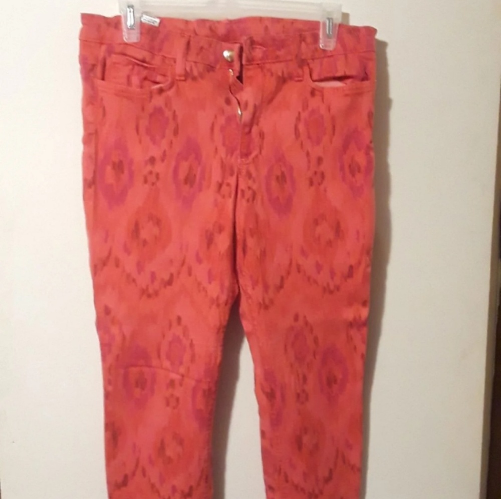 Funky print jeans 30w